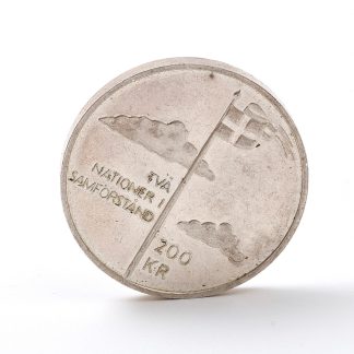 MINNESMYNT 100 ÅR JUBILEUM UNIONSUPPLÖSNINGEN SVERIGE NORGE 1905-2005