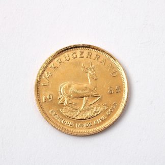 MYNT KRUGERRAND 1/4 OZ FINE GOLD. SLITAGE