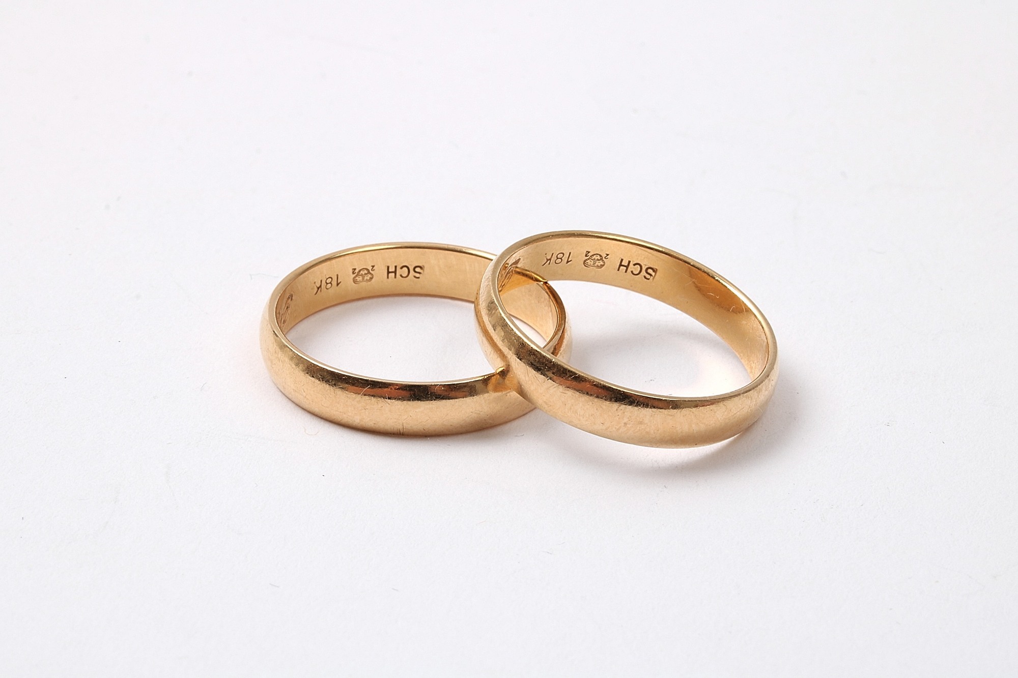 2 RINGAR SL M GRAVYR. 18,75MM 18,5MM. TILLV SCHALINS