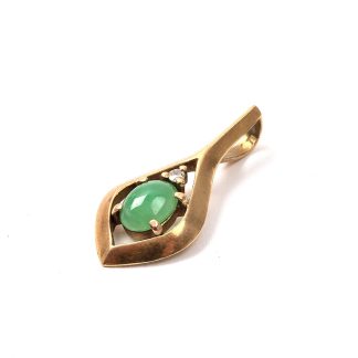HÄNGE MED DIAMANT L. 2,2CM