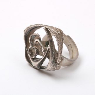 RING FINLAND KARL LAINE. 17,5MM NÅGOT JUSTERBAR STORLEK