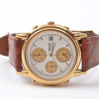 HERRUR SEIKO QUARTZ CHRONORAPH. 37MM