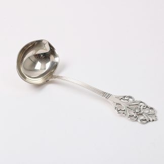 SÅSSLEV I SILVER L. 17CM