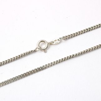 HALSKEDJA PANSAR 50CM B. 2MM.