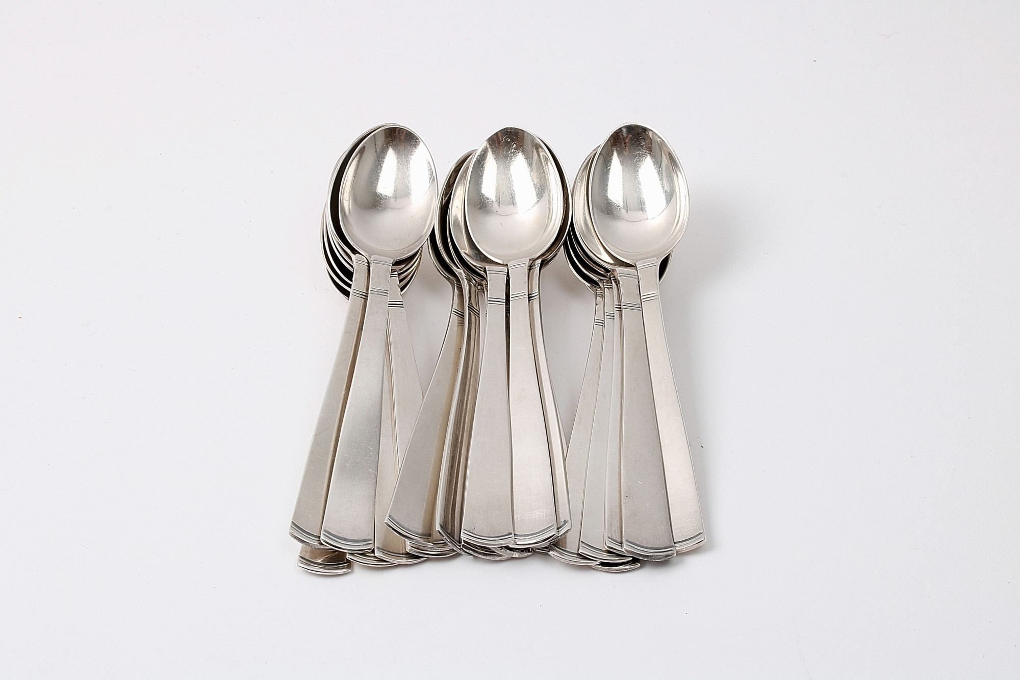 21 KAFFESKEDAR ROSENHOLM L.12CM