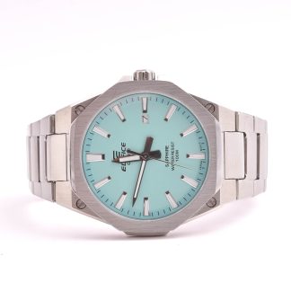 HERRUR CASIO EDIFICE SAPPHIRE WATER RESIST 100M, 39MM, MODELL: EFR-S108 (NGT KORT LÄNK) I ORIG KART, REK. NYPRIS: 1798:-