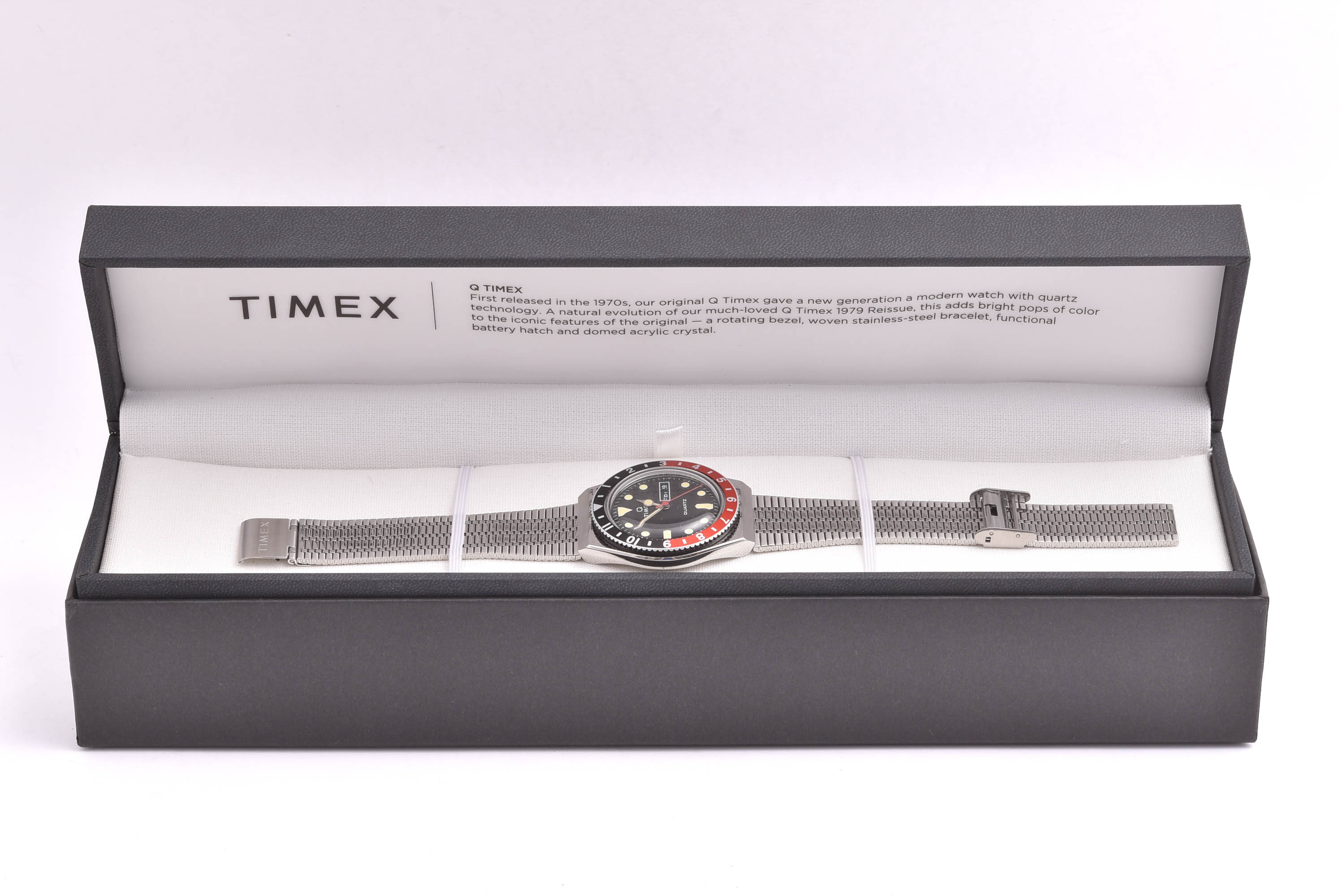 HERRUR TIMEX Q 38MM, MODELL:TW2U61300 (NYUTGÅVA AV MODELL FRÅN 1979) I ORIG KART M YTTERLÅDA, REK. NYPRIS: 2399:- - Bild 3