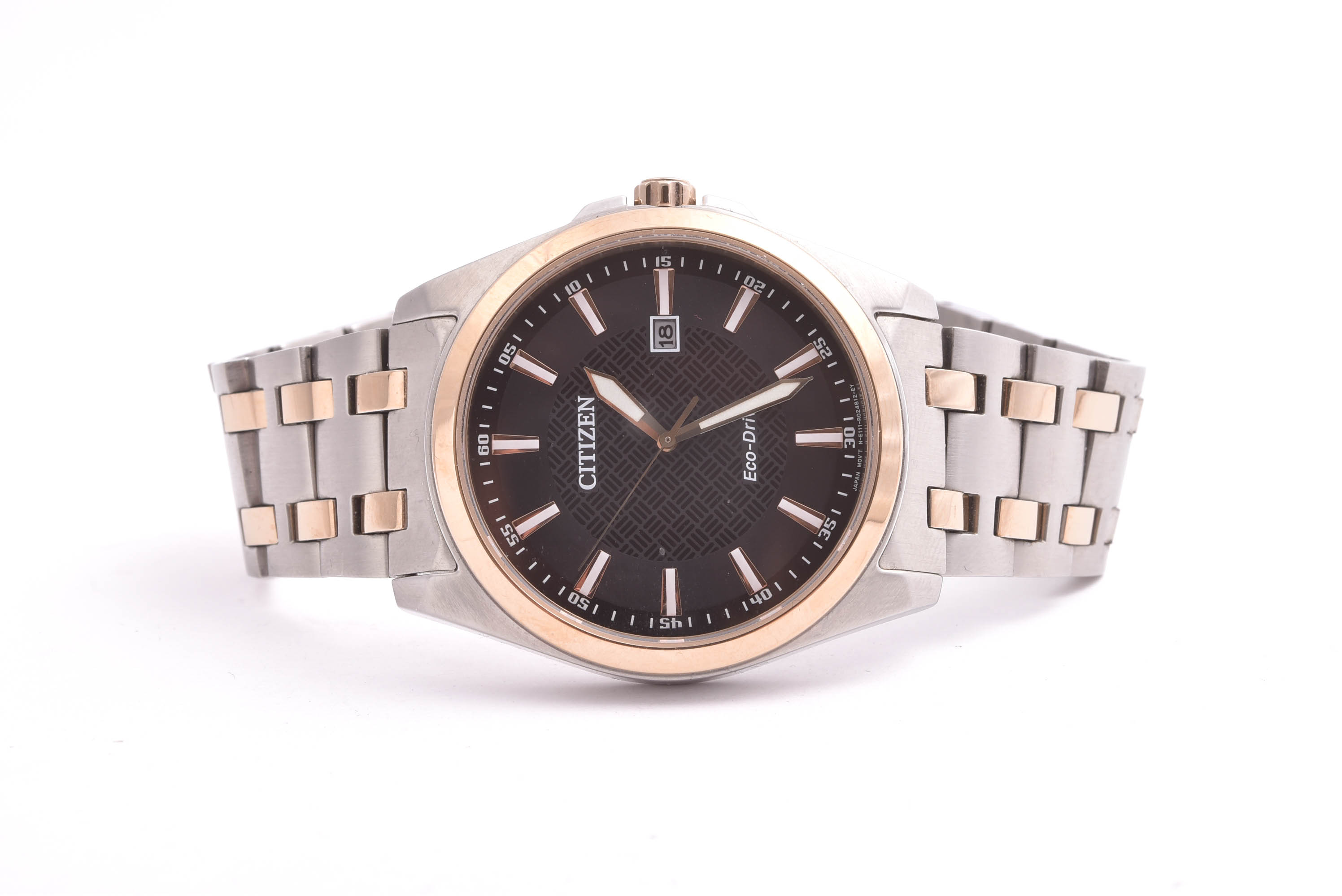 HERRUR CITIZEN ECO-DRIVE 41MM, MODELL: BM7109-89E, I ORIG ETUI, REK. NYPRIS: 2400-2700:-