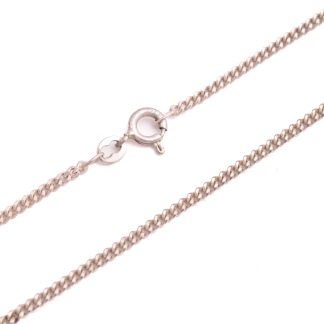 HALSKEDJA SILVER PANSAR 45,5CM, BREDD: 2MM, TILLV. CARLSÉN, SUNDSVALL
