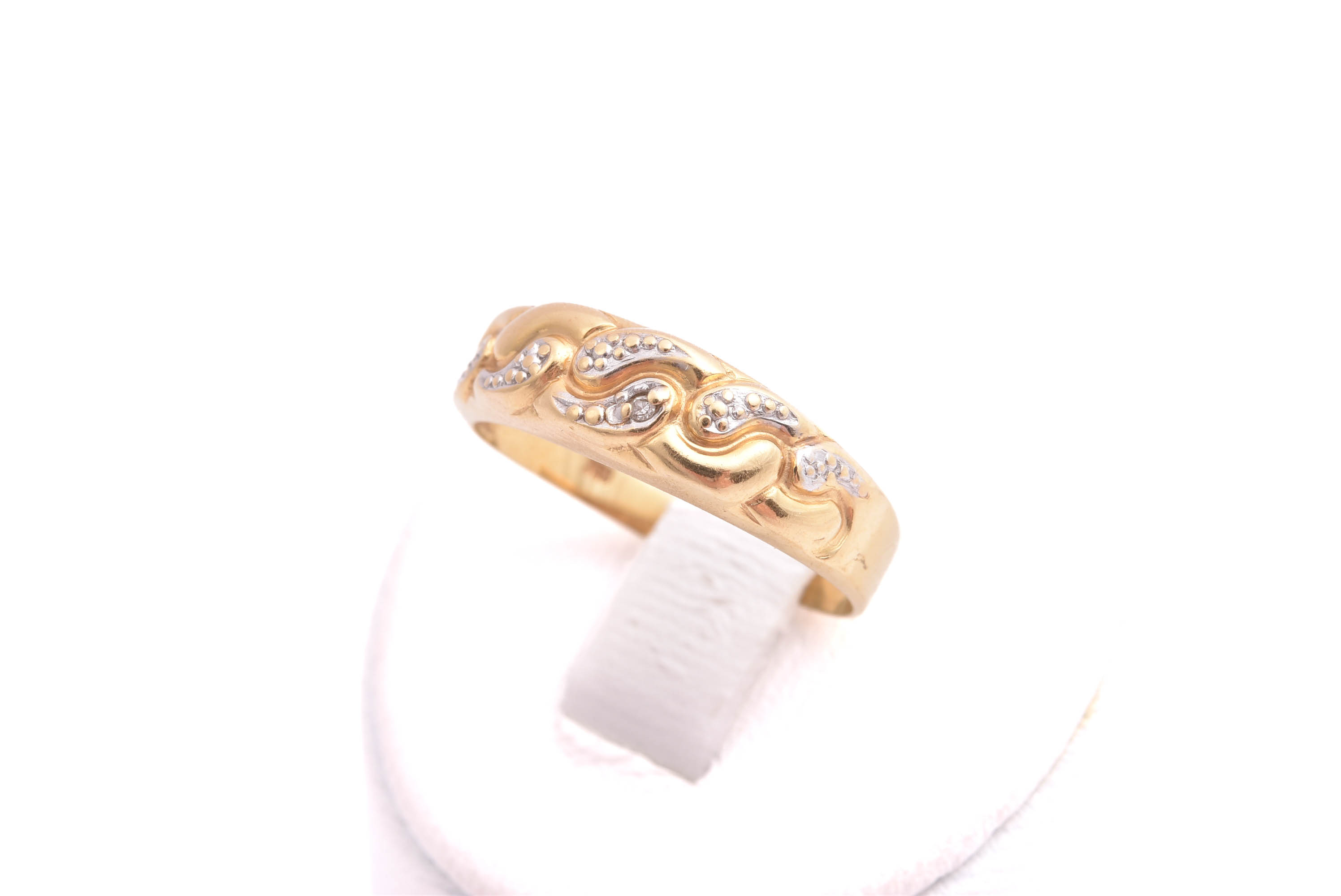 RING M ÅTTKANT-SLIPAD DIAMANT, 17,25MM