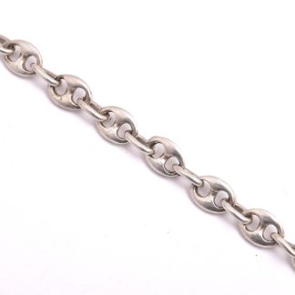ARMLÄNK SILVER BÖNLÄNK 19CM, BREDD: 4,7MM
