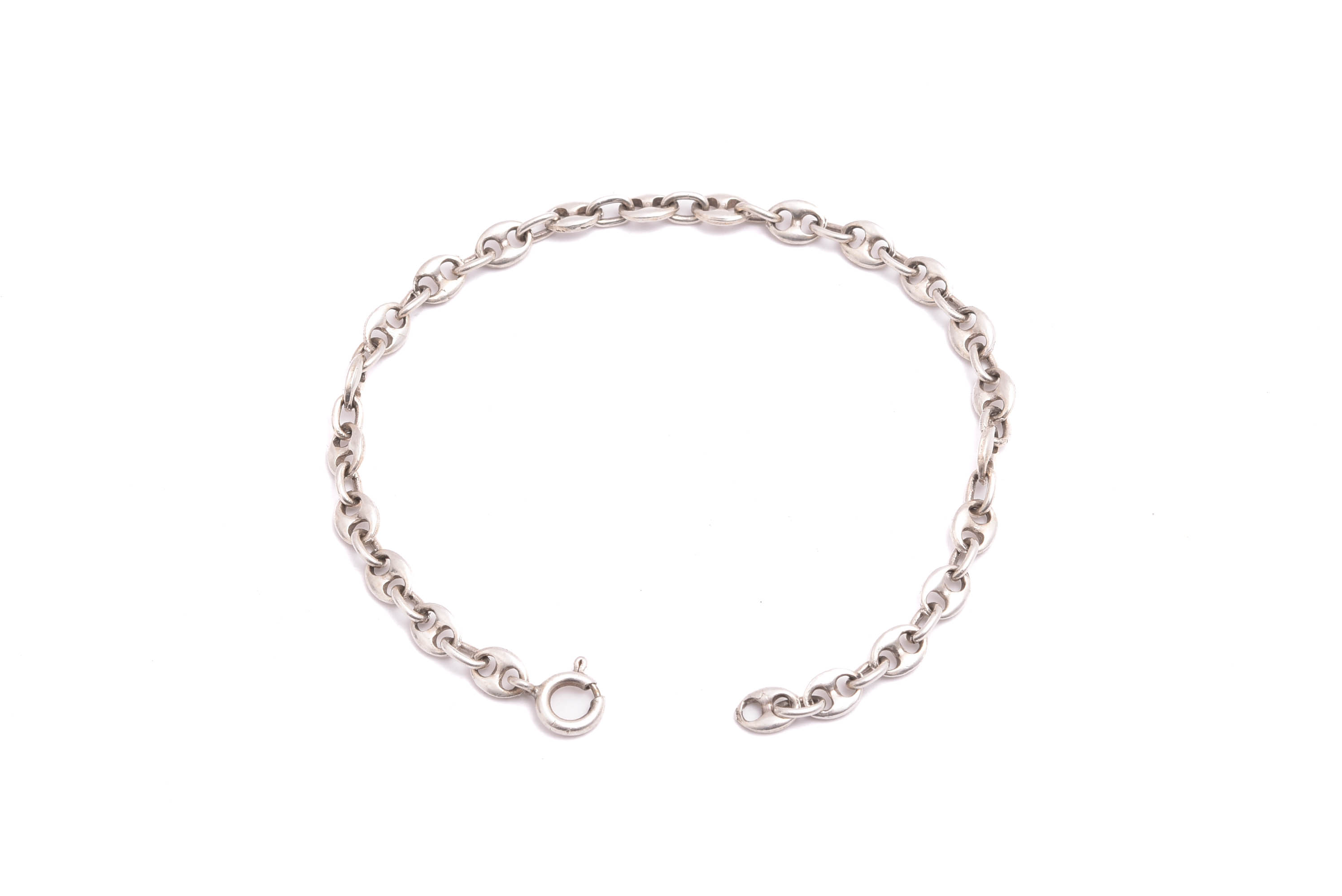 ARMLÄNK SILVER BÖNLÄNK 19CM, BREDD: 4,7MM - Bild 2