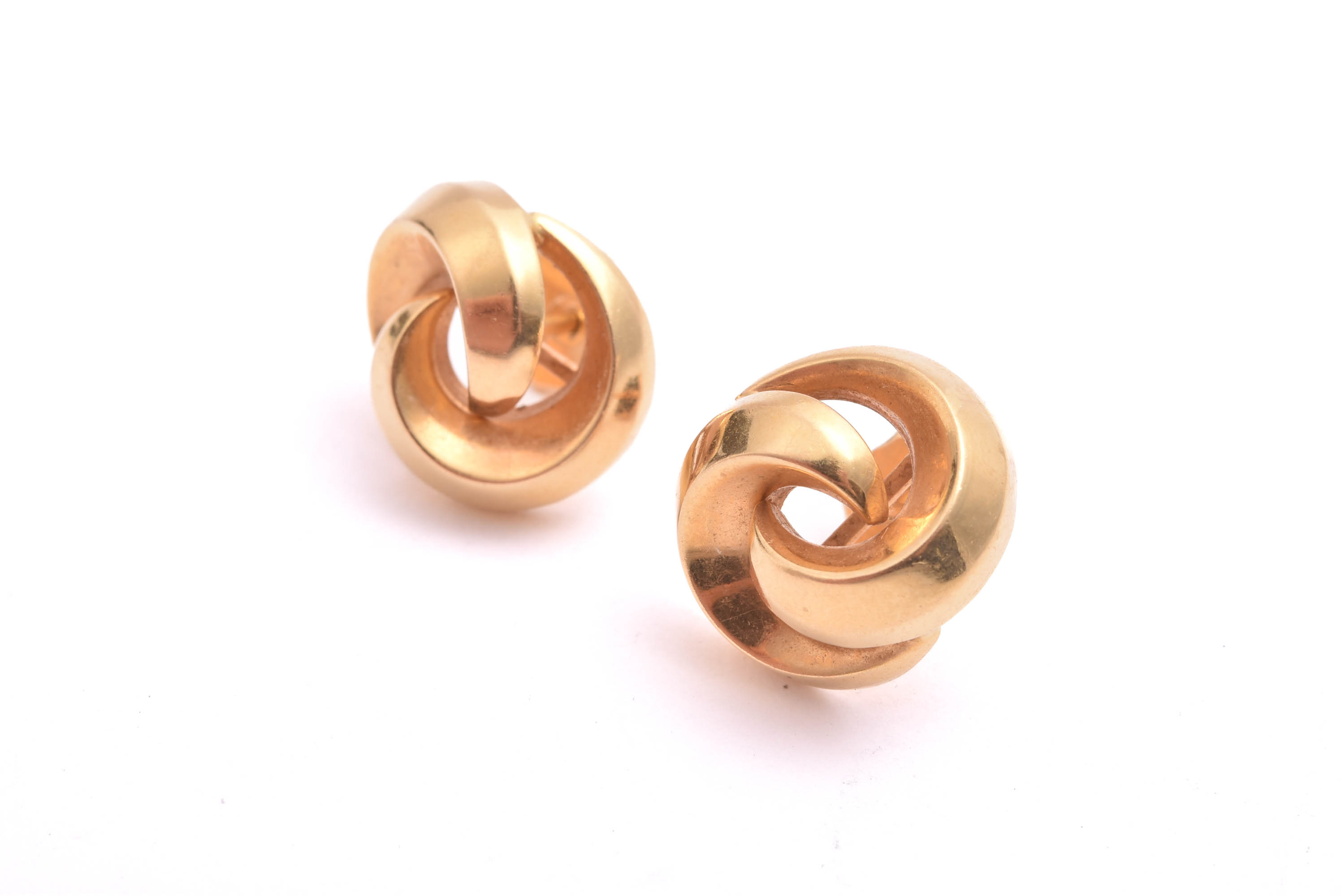 PAR ÖRHÄNGEN 1,3CM, SVENSK IMPORT-STÄMPEL