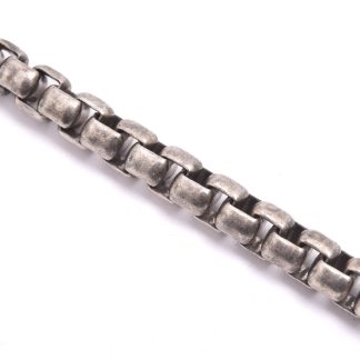 ARMLÄNK OXIDERAT SILVER 20,5CM, BREDD: 5,4MM, TILLV. GULDFYND