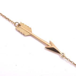 ARMLÄNK M PIL, 18,5CM (KAN ÄVEN LÅSAS VID 17CM) TILLV. GULDFYND