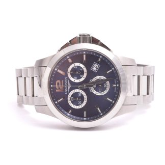 HERRUR LONGINES EFC CONQUEST 300M Q 37MM, MODELL: L3.379.4 (NGT KORT LÄNK, LITE REPOR PÅ RINGEN)