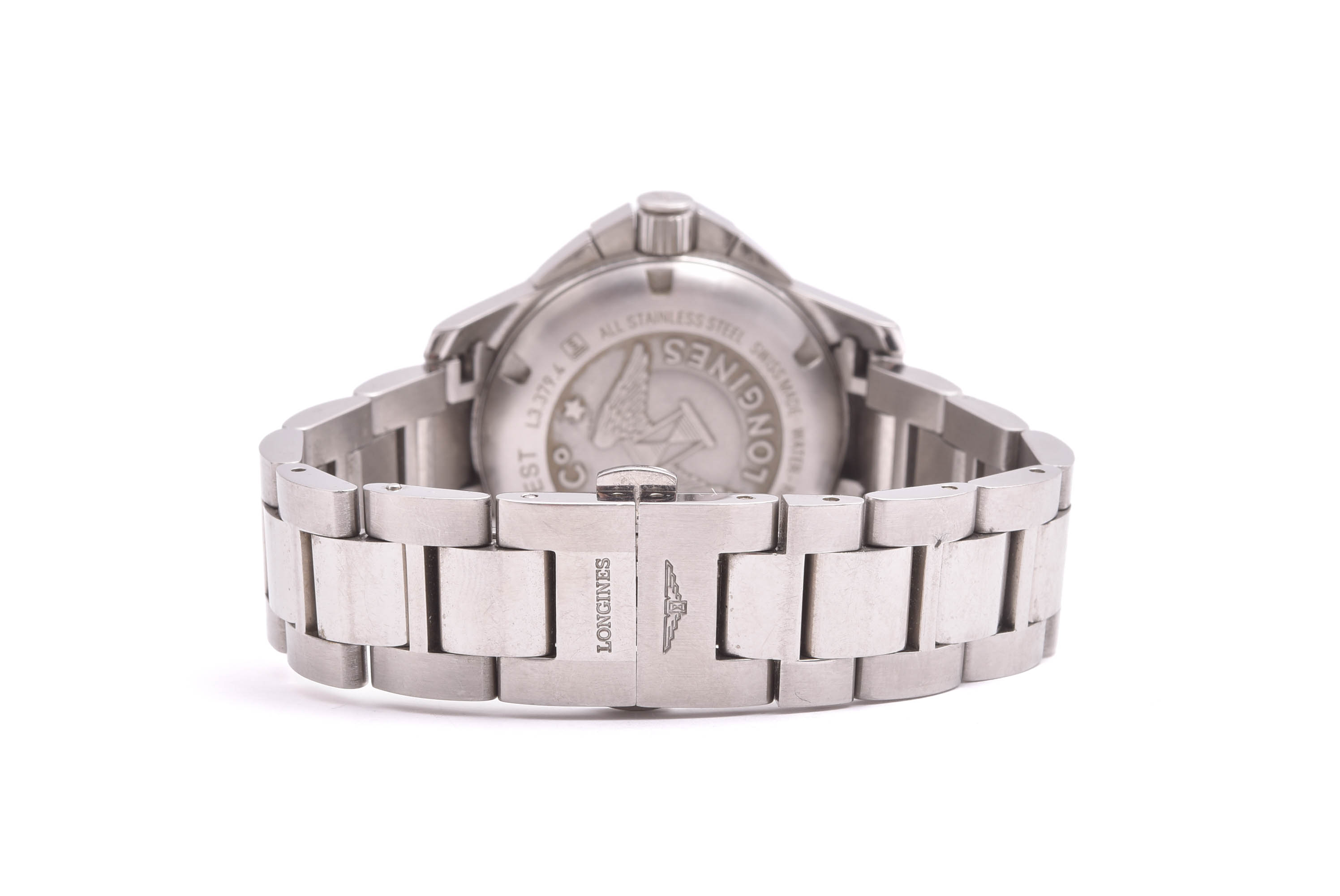 HERRUR LONGINES EFC CONQUEST 300M Q 37MM, MODELL: L3.379.4 (NGT KORT LÄNK, LITE REPOR PÅ RINGEN) - Bild 2