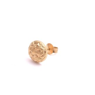 ETT UDDA ÖRHÄNGE, 1CM (PINNEN NGT BUCKLIG)