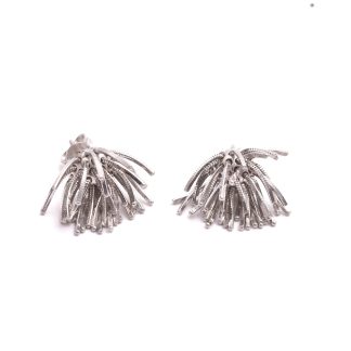 PAR ÖRHÄNGEN VITGULD, 1,6-2,0CM, TILLV. ITALIEN