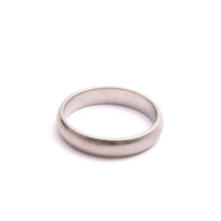 RING VITGULD SL UTAN GRAVYR, 19,75 (NÅGOT REPIG) TILLV. JARL SANDIN, GÖTEBORG