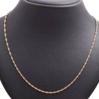 HALSKEDJA SINGAPORE 46CM, TILLV. BALESTRA, ITALIEN