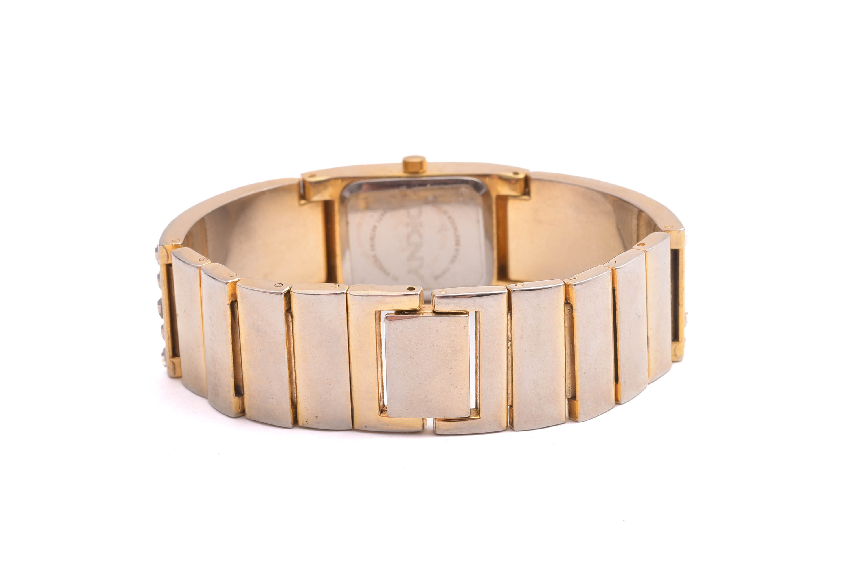 DAMUR DKNY Q 19x32MM (BATTERI SLUT, FLÄCKAR I URTAVLAN, NGT SLITAGE PÅ FÖRGYLLNINGEN) - Bild 2