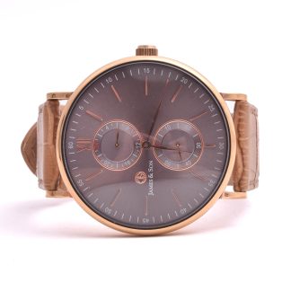 HERRUR JAMES & SON Q 43MM, MODELL OXFORD (BATTERI SLUT)