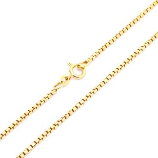 HALSKEDJA VENETIANSK, 45,5CM, BREDD: 2MM - TILLV. BALESTRA