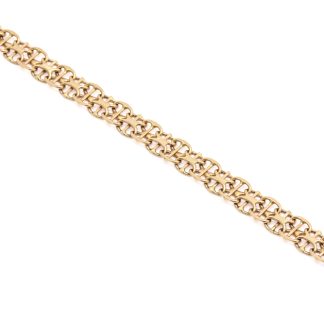 ARMBAND X-LÄNK MED STAV 18,5CM, BREDD: 5,5MM - TILLV. SVERIGE