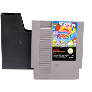 SPEL TILL NINTENDO 8-BITAR: PUZZNIC (PAL-B) MÄRKT SCN - OBS! ENDAST KASSETT, I KASSETTFICKA