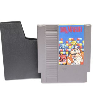 SPEL TILL NINTENDO 8-BITAR: DR MARIO (EU-VERSION) MÄRKT SCN - OBS! ENDAST KASSETT, I KASSETTFICKA