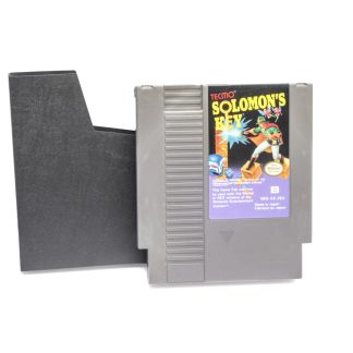 SPEL TILL NINTENDO 8-BITAR: SOLOMON'S KEY (PAL-B) MÄRKT SCN - OBS! ENDAST KASSETT, I KASSETTFICKA