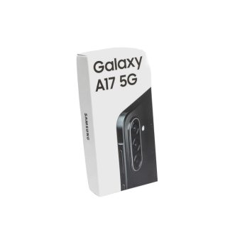 MOBILTELEFON: SAMSUNG GALAXY A17 5G SVART, 4GB RAM, 128GB (SM-A176B/DS) - I ORIGINAL ETUI, OANVÄND!