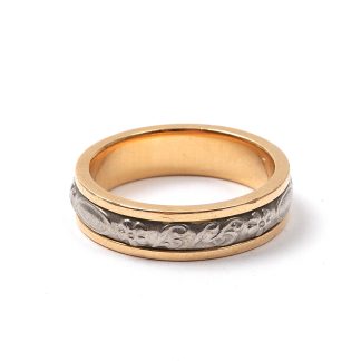 RING 18K OCH METALL TOTALVIKT