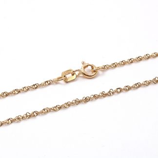 HALSKEDJA SINGAPORE 45,5CM B. 1,5MM
