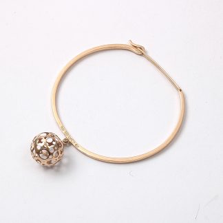 ARMRING "LEPPÄKERTTU" , ÖPPNINGSBAR, 6,1 CM, DESIGN LIISA VITALI, FINLAND