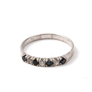 RING MED SYNTETISKA STENAR 19MM