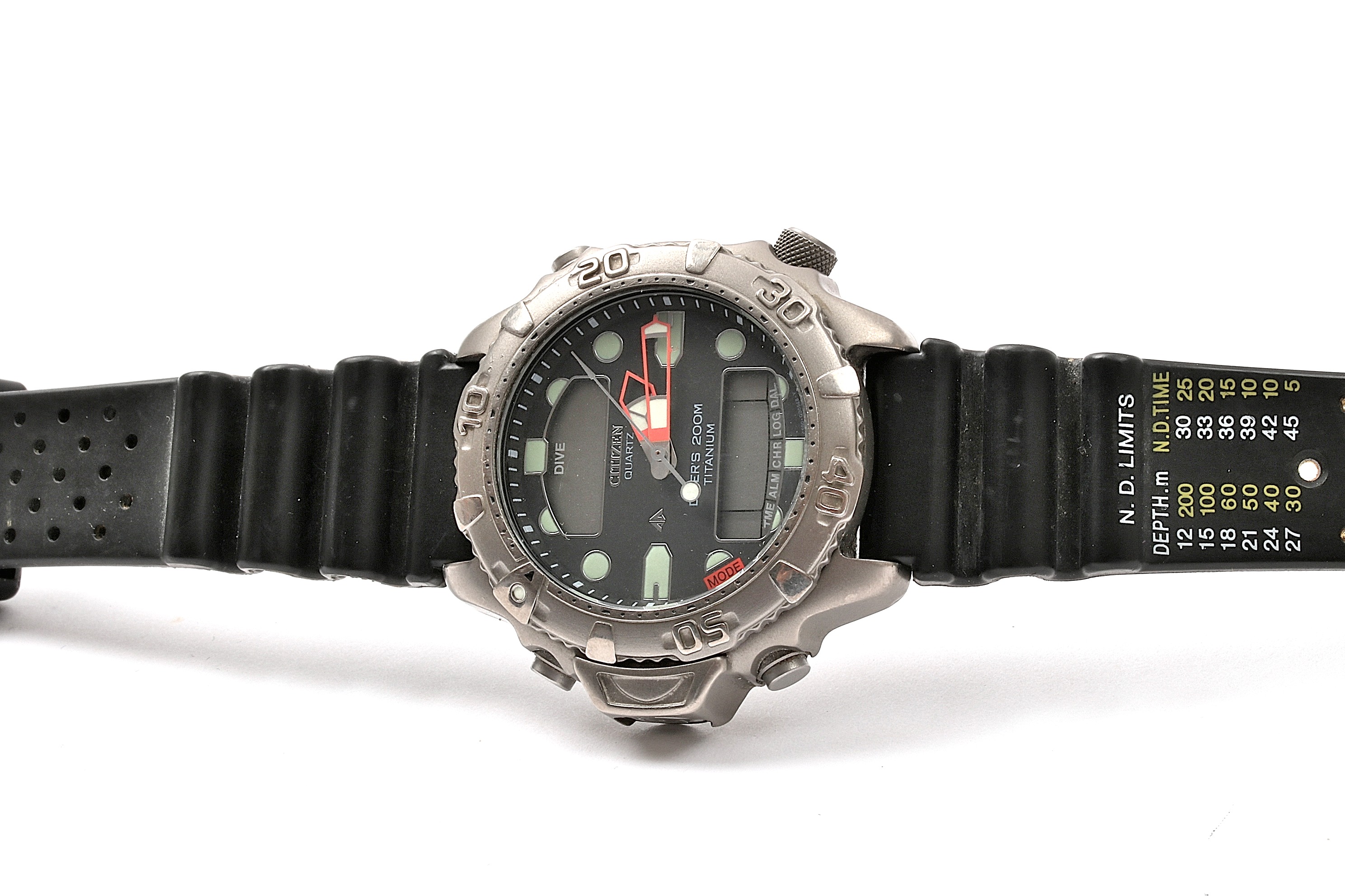 CITIZEN PROMASTER AQUALAND TITANIUM. 43MM. I BEHOV AV BATTERIBYTE