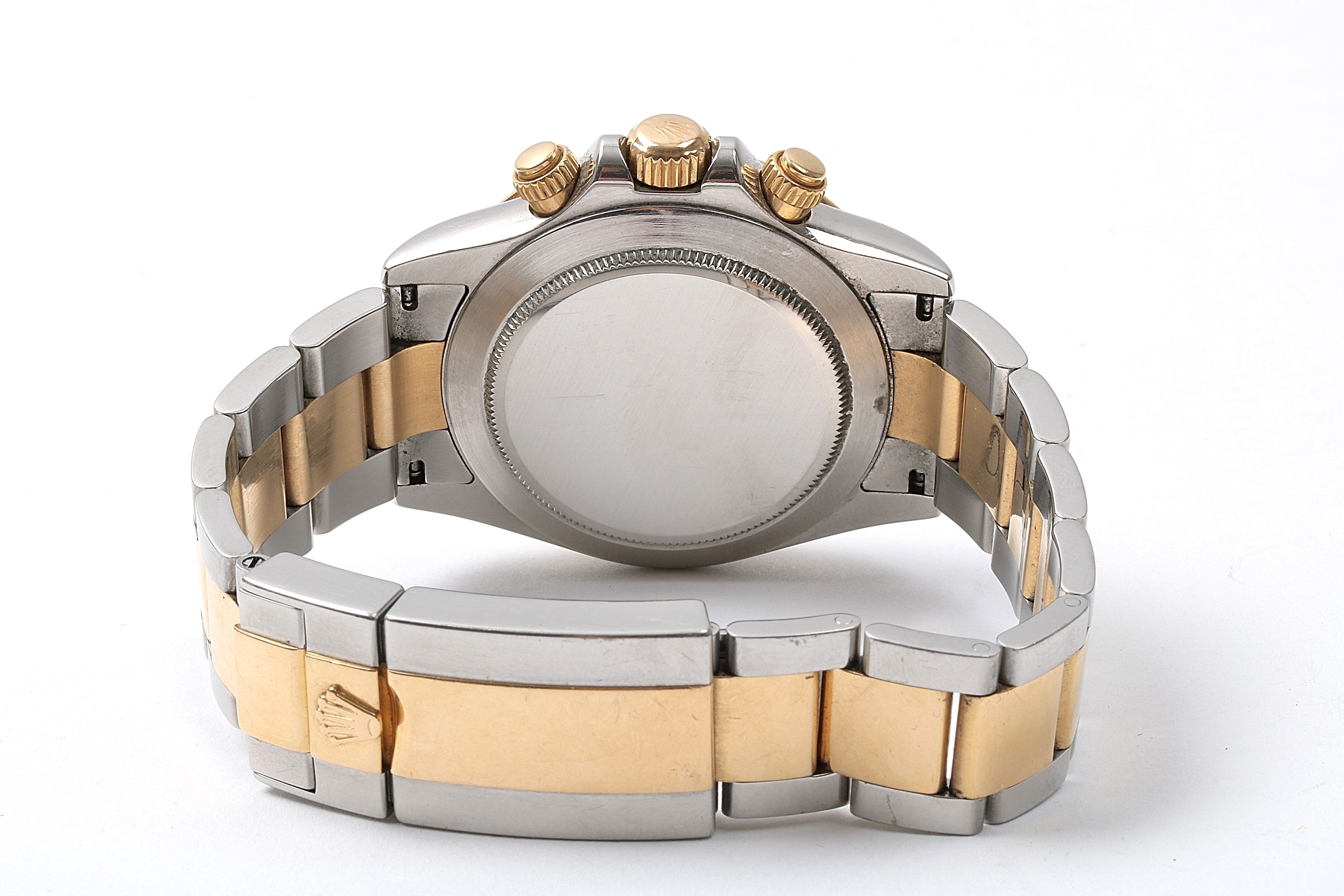 HERRUR ROLEX DAYTONA 18K&STÅL. REF 116523. 40MM. CERT 2010 ORIGINAL.KRT. BRUKSSLITAGE - Bild 2