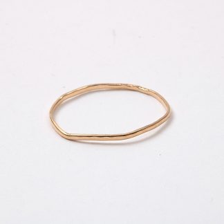 DEFEKT SMYCKE RING BUCKLIG