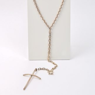 HALSSMYCKE EFVA ATTLING THIN CROSS. 20CM