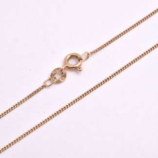 HALSKEDJA PANSAR 43,5CM, SVENSK IMPORT-STÄMPEL