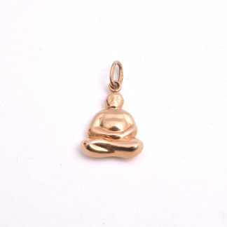 HÄNGE BUDDHA, 1,7CM INKL ÖGLAN, TILLV. STOCKHOLM 1959