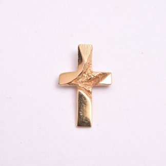 HÄNGE KORS, 1,8CM INKL ÖGLAN, TILLV. SVENSKT GULDSMIDE, STOCKHOLM