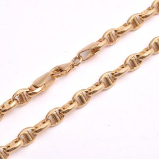 HALSKEDJA 45CM, BREDD: 4,5MM