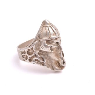 RING SILVER KRIGARE, 19,25MM