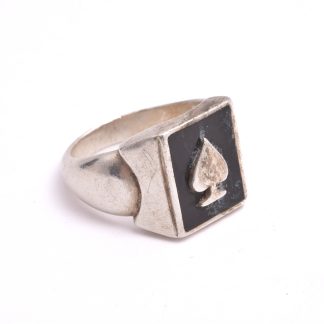 RING SILVER KL M SPADER, 20,5MM