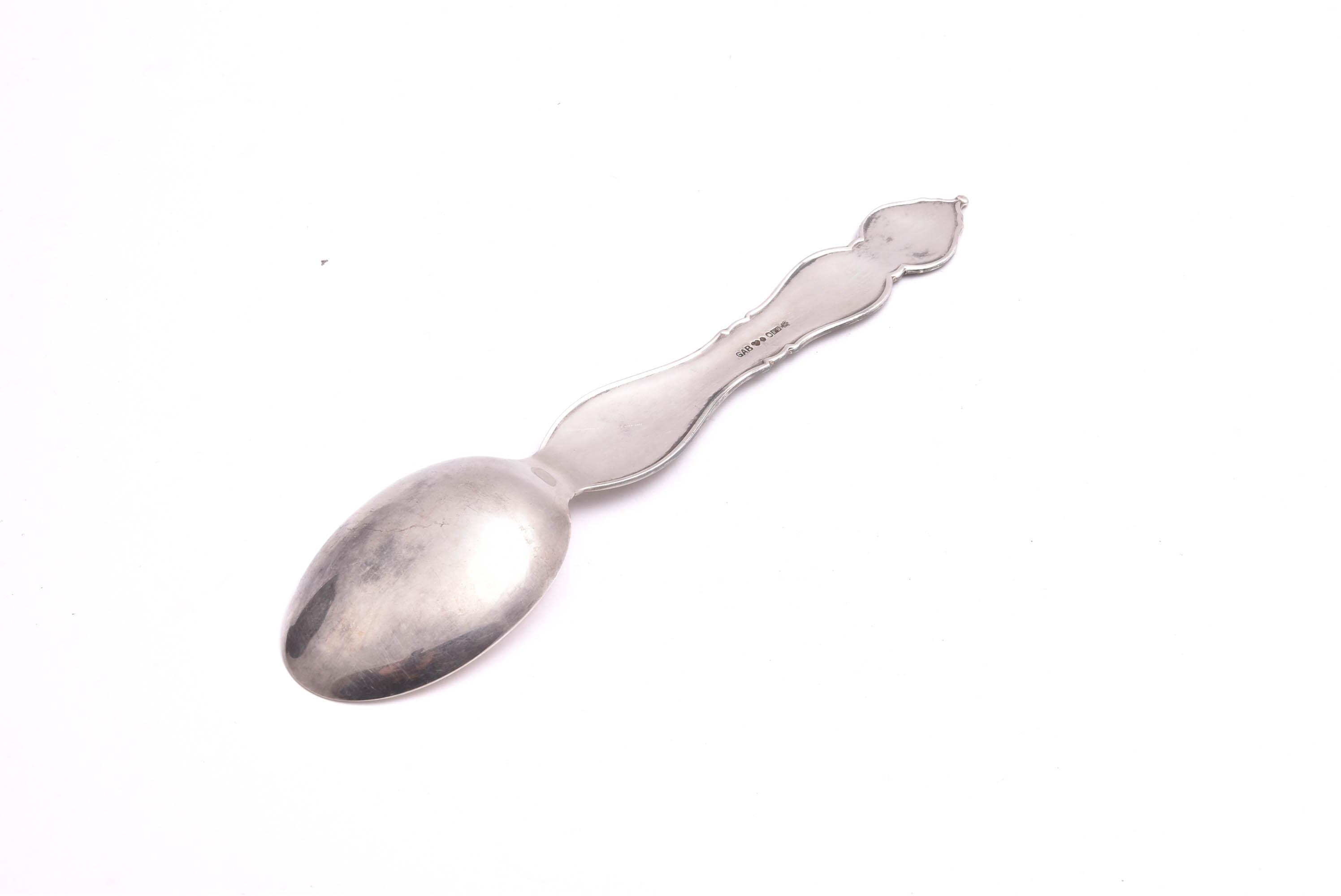 DOPSKED SILVER M GRAVYR, 153MM, TILLV. GAB, STOCKHOLM 1956