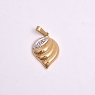 HÄNGE M ÅTTKANT-SLIPAD DIAMANT, 2,4CM INKL ÖGLAN