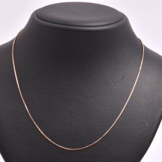 HALSKEDJA VENETIANSK 41,5CM, TILLV. GULDFYND, REK. NYPRIS: 2798:-